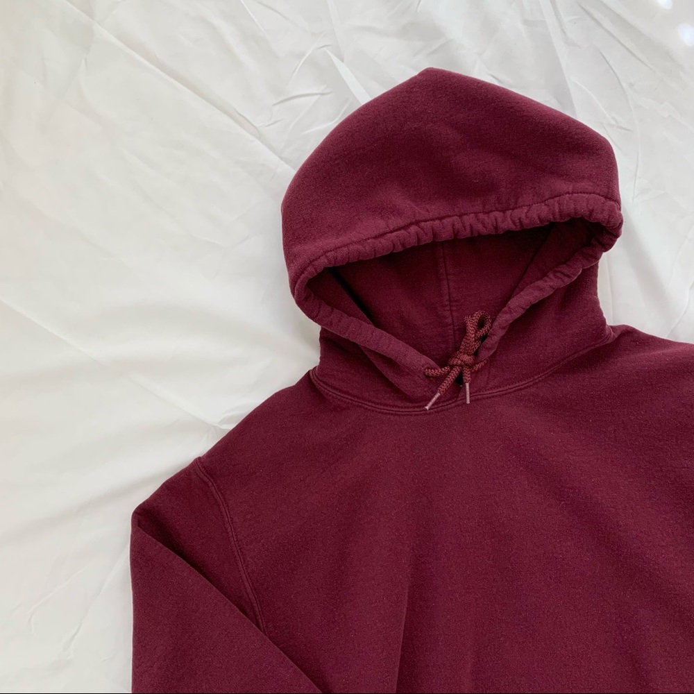Gildan Maroon Hoodie